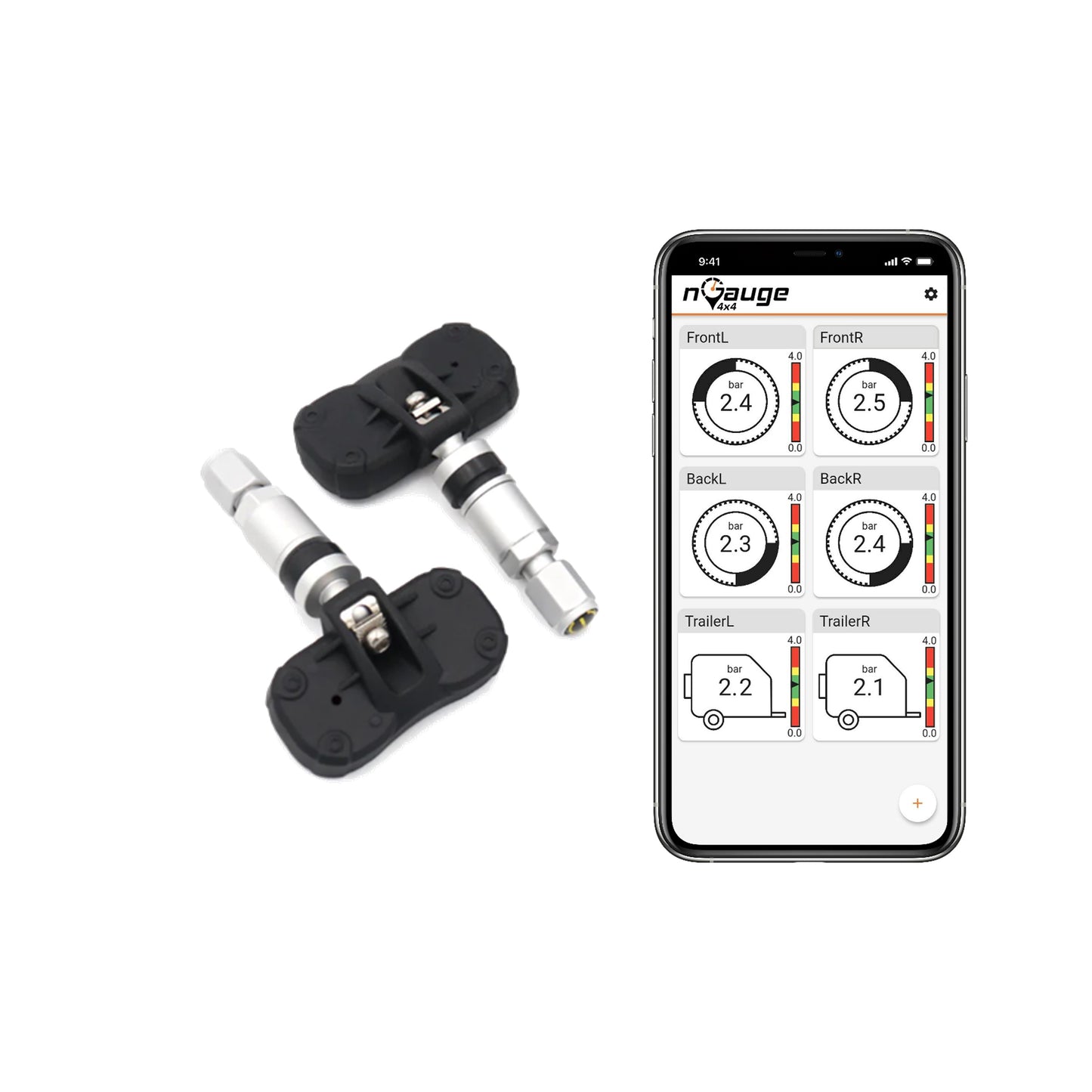 Interne Reifendrucksensoren – 2-Rad-TPMS